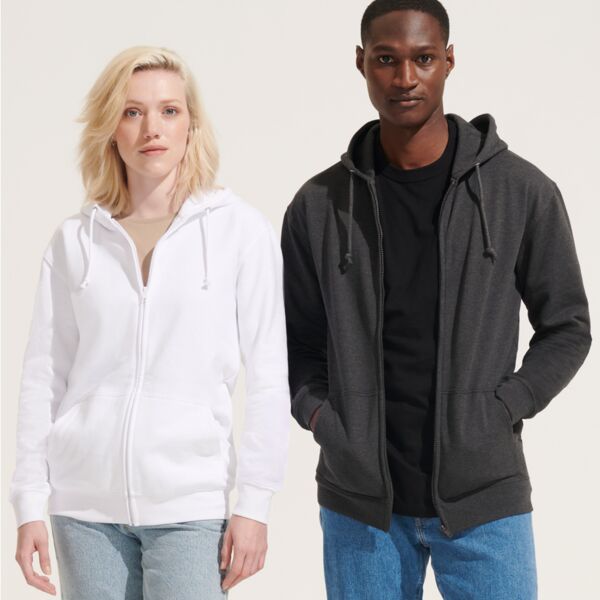 SOL'S Unisex Carter Full Zip Hoodie Thumbnail
