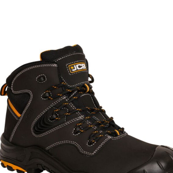 JCB BACKHOE BLACK BOOT S3 HRO SRC Thumbnail